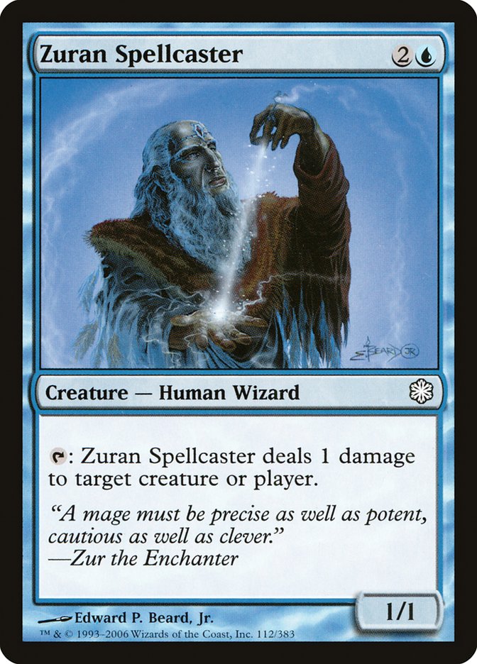 Zuran Spellcaster [Coldsnap Theme Decks] | Grognard Games