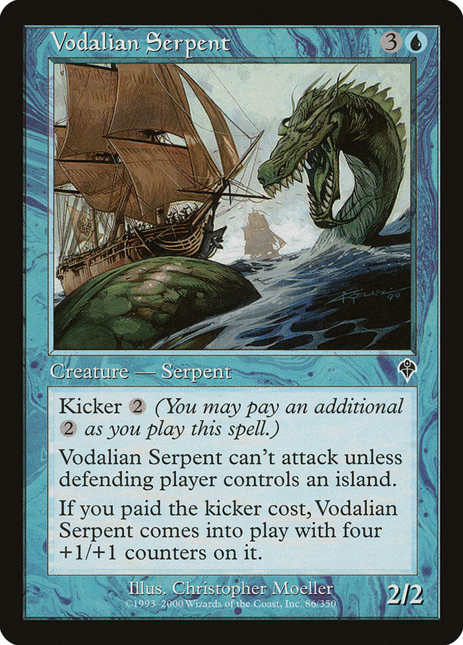 Vodalian Serpent [Invasion] | Grognard Games