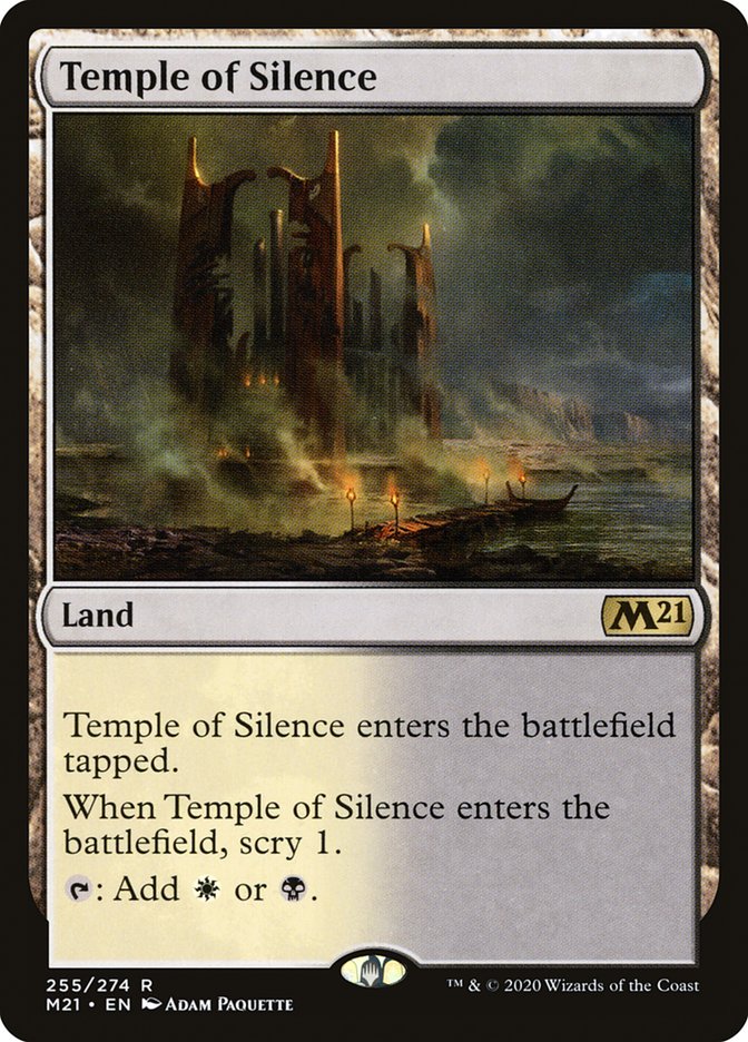 Temple of Silence [Core Set 2021] | Grognard Games