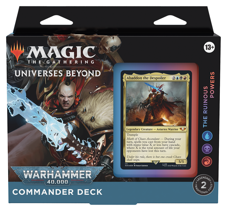 Warhammer 40,000 - Commander Deck (The Ruinous Powers) | Grognard Games