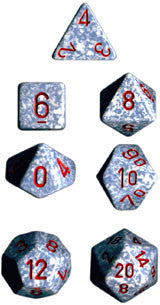 CHX25300 Speckled Air 7 dice set | Grognard Games