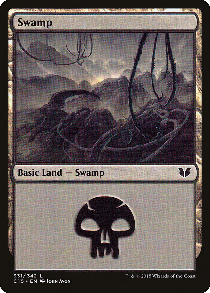 Swamp (331) [Commander 2015] | Grognard Games