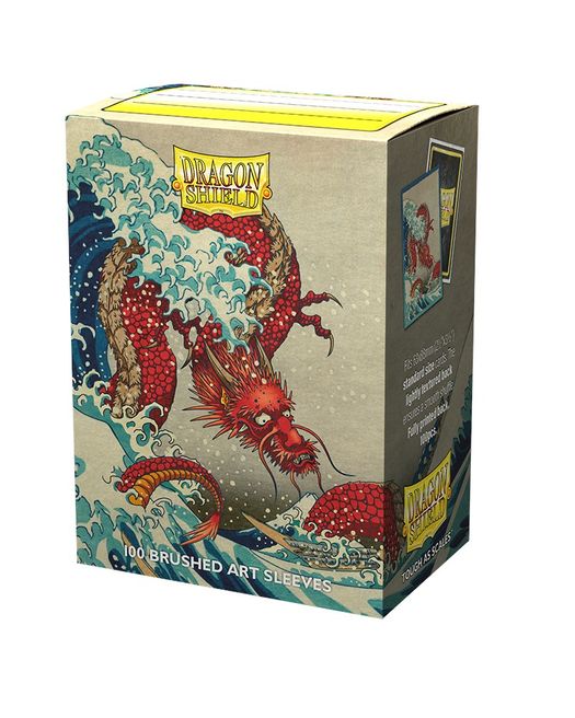 Dragon Shield Art: Brushed Great Wave | Grognard Games
