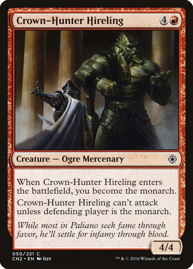 Crown-Hunter Hireling [Conspiracy: Take the Crown] | Grognard Games