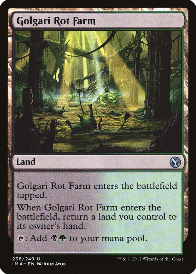 Golgari Rot Farm [Iconic Masters] | Grognard Games