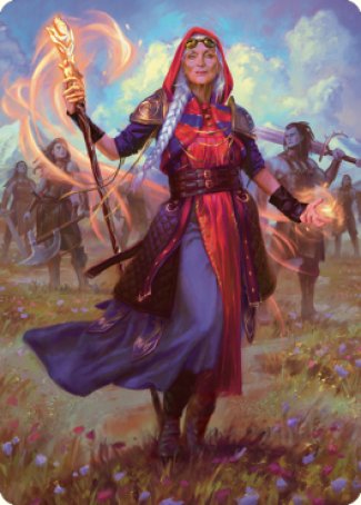 Jaya, Fiery Negotiator Art Card 1 [Dominaria United Art Series] | Grognard Games