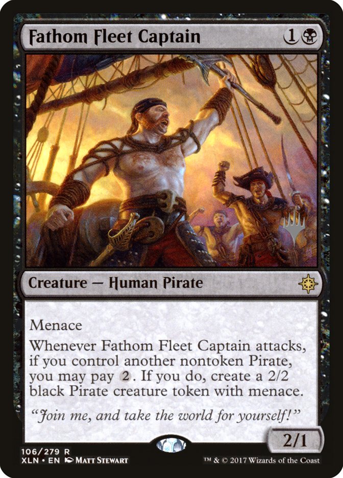 Fathom Fleet Captain (Promo Pack) [Ixalan Promos] | Grognard Games