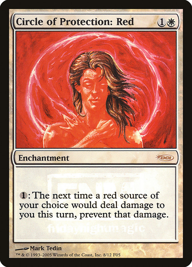 Circle of Protection: Red [Friday Night Magic 2005] | Grognard Games
