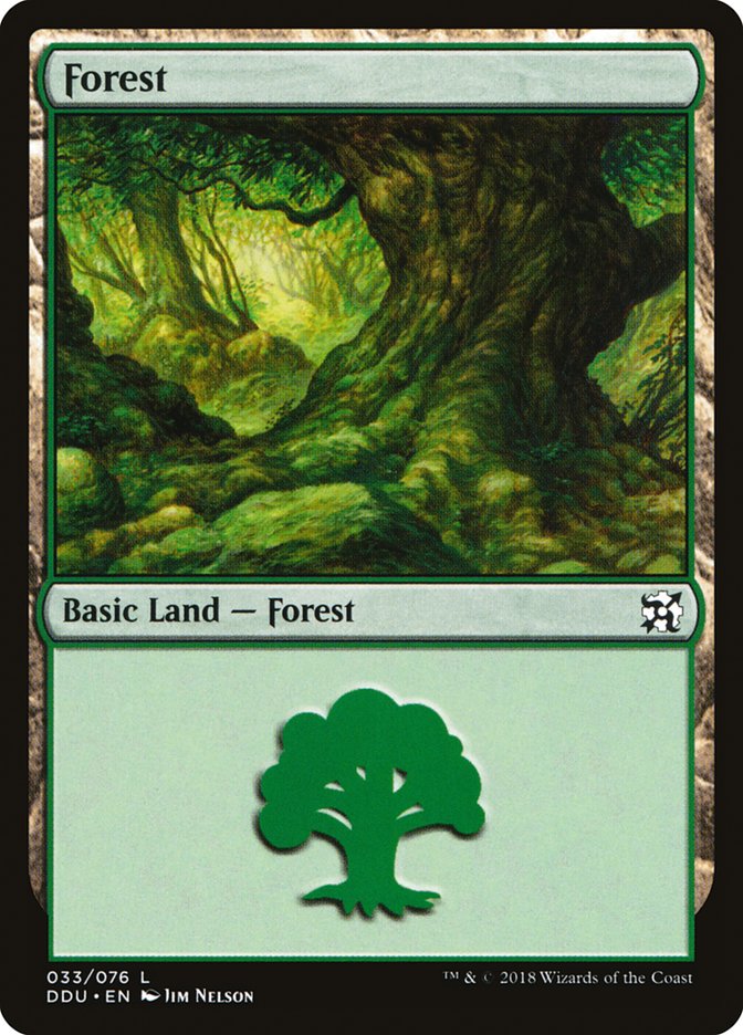 Forest (33) [Duel Decks: Elves vs. Inventors] | Grognard Games