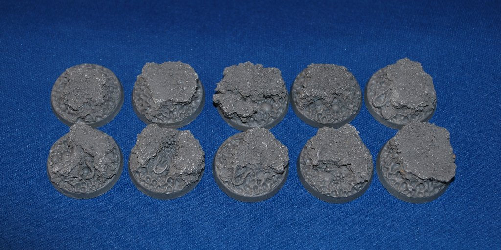 Elrik's Hobbies: Death Marsh Bases Round 25mm | Grognard Games