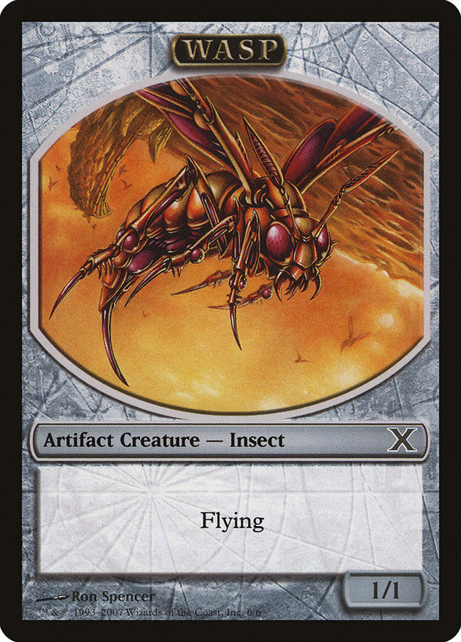 Wasp [Tenth Edition Tokens] | Grognard Games