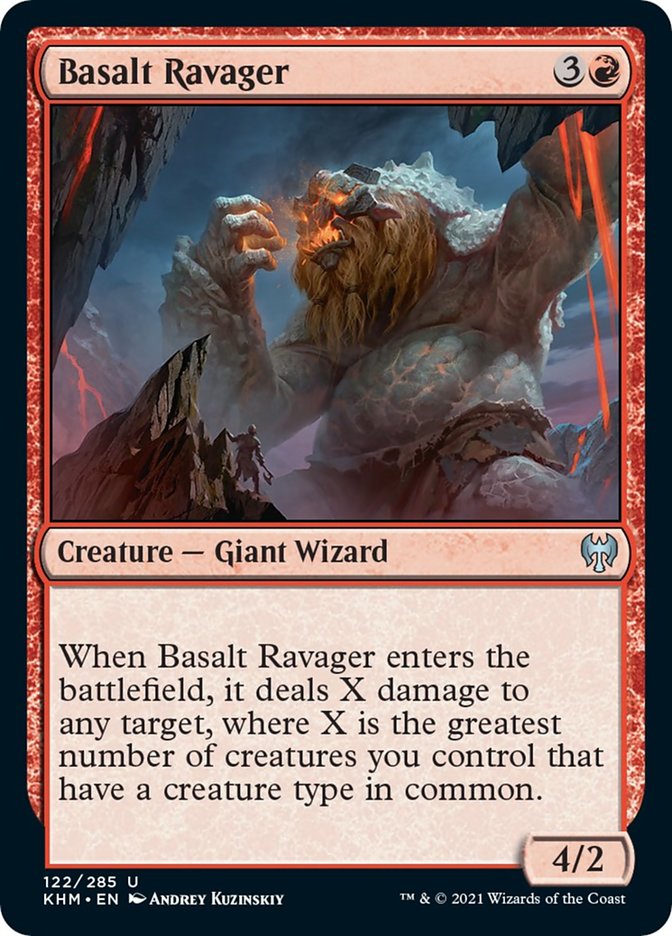 Basalt Ravager [Kaldheim] | Grognard Games