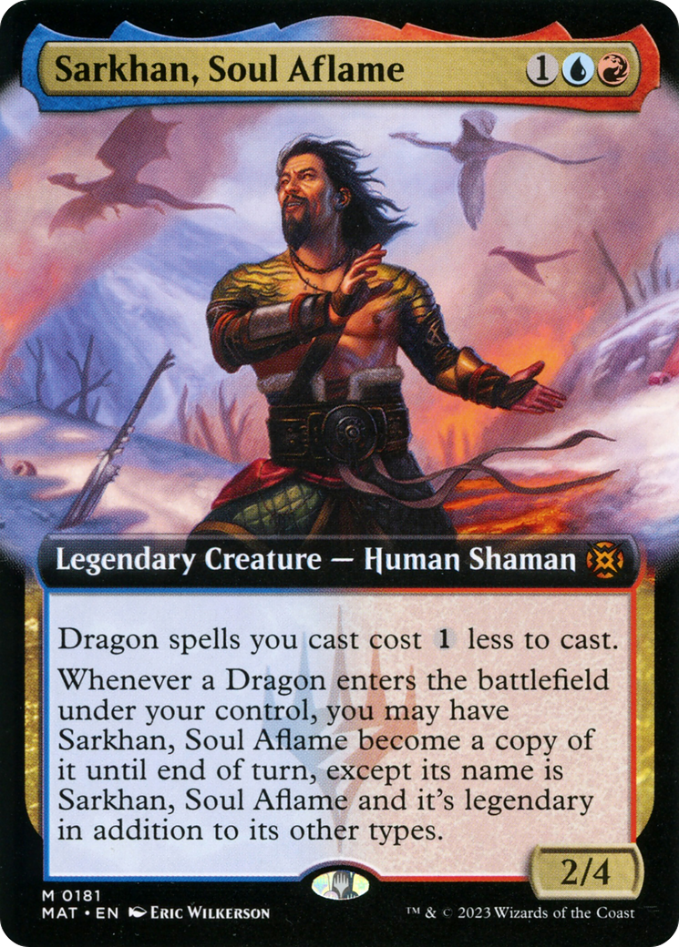 Sarkhan, Soul Aflame (Extended Art) [March of the Machine: The Aftermath] | Grognard Games