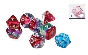 Sirius Watermelon 7 Dice-set | Grognard Games