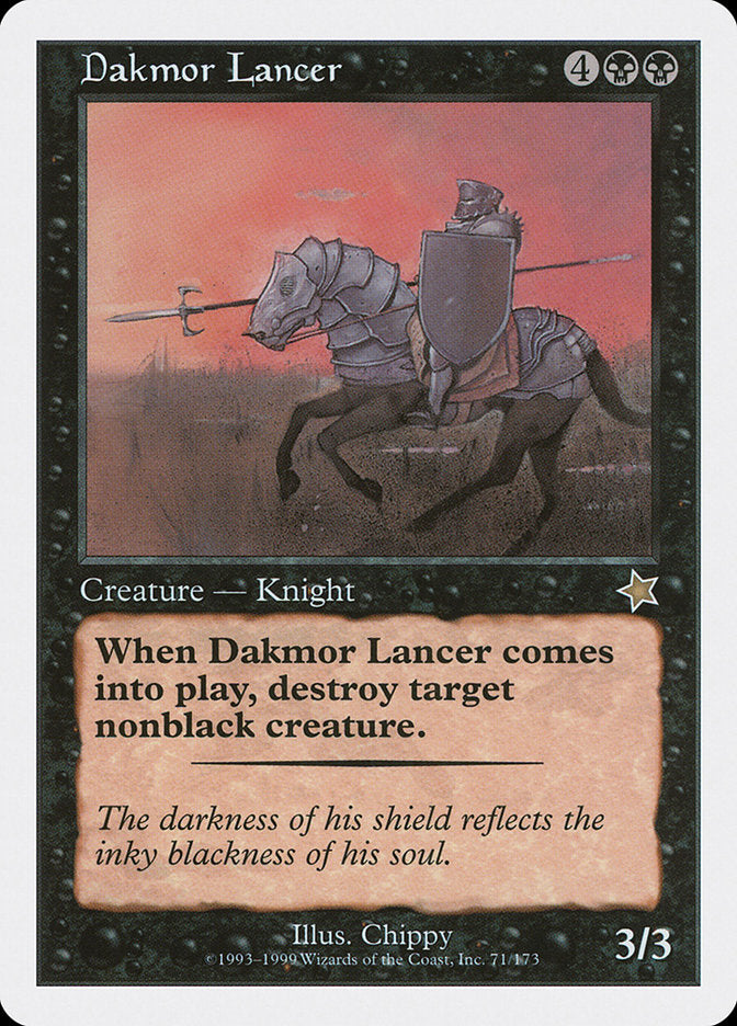 Dakmor Lancer [Starter 1999] | Grognard Games
