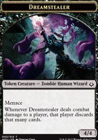 Dreamstealer // Warrior Double-sided Token [Hour of Devastation Tokens] | Grognard Games