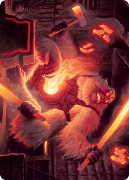 Kami of Industry Art Card [Kamigawa: Neon Dynasty Art Series] | Grognard Games