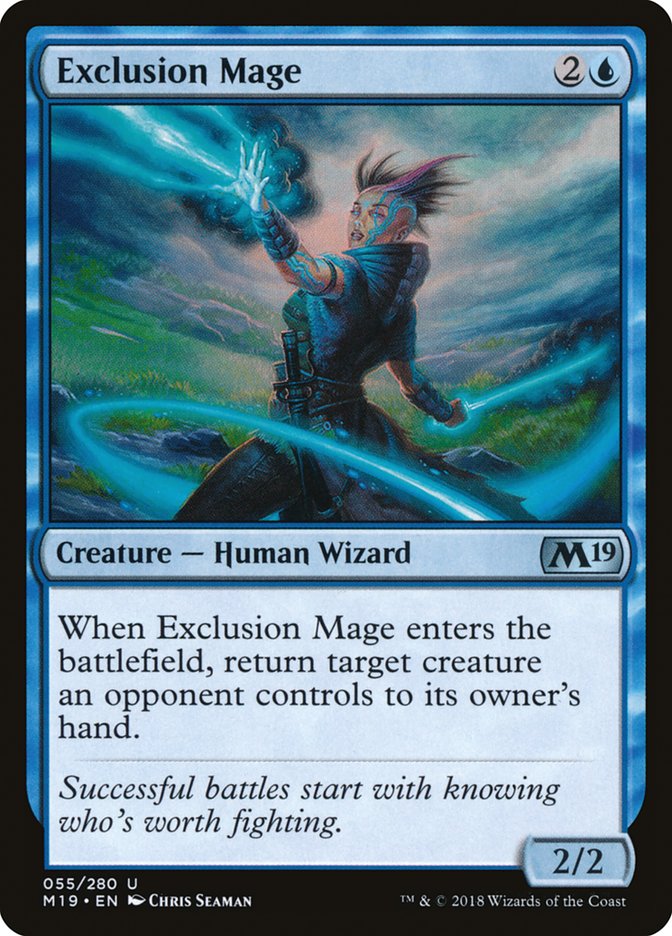 Exclusion Mage [Core Set 2019] | Grognard Games