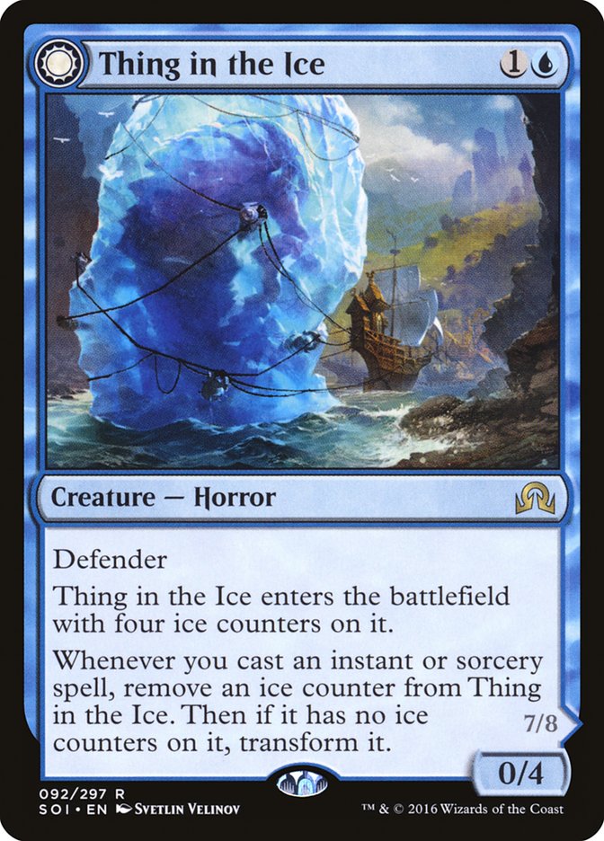 Thing in the Ice // Awoken Horror [Shadows over Innistrad] | Grognard Games