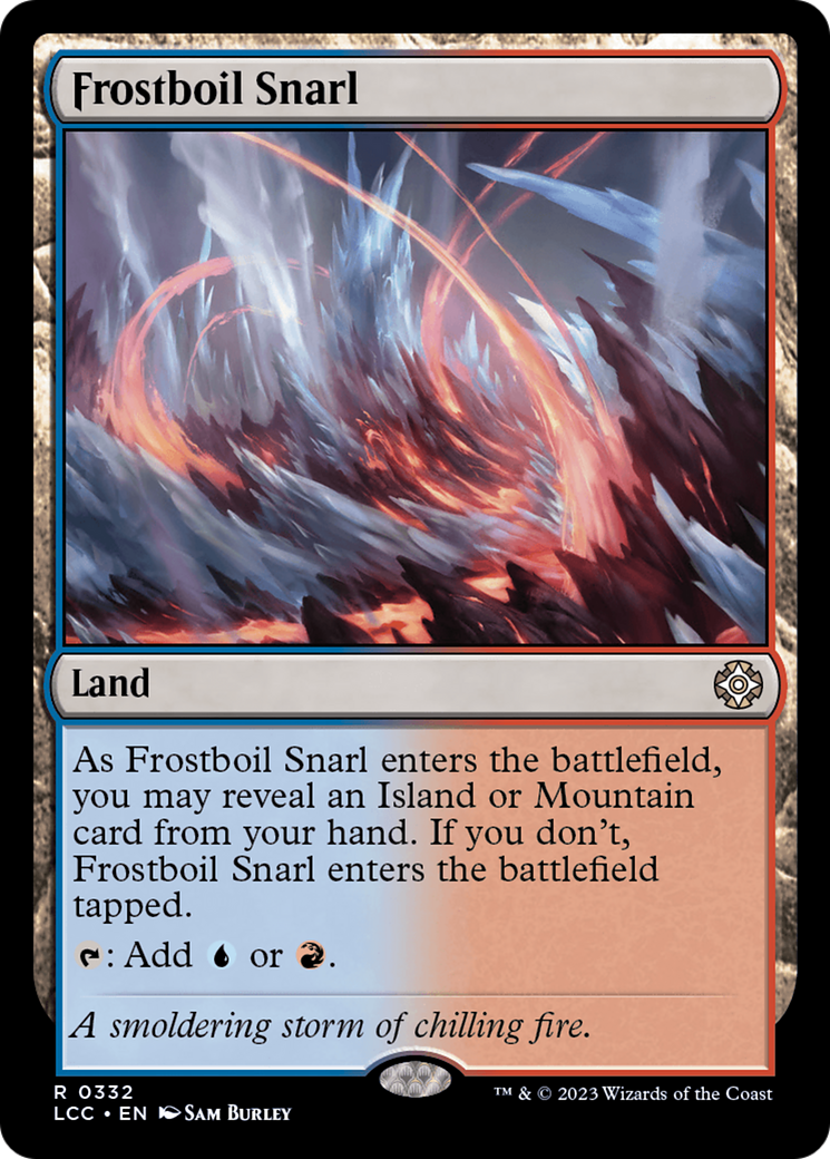 Frostboil Snarl [The Lost Caverns of Ixalan Commander] | Grognard Games