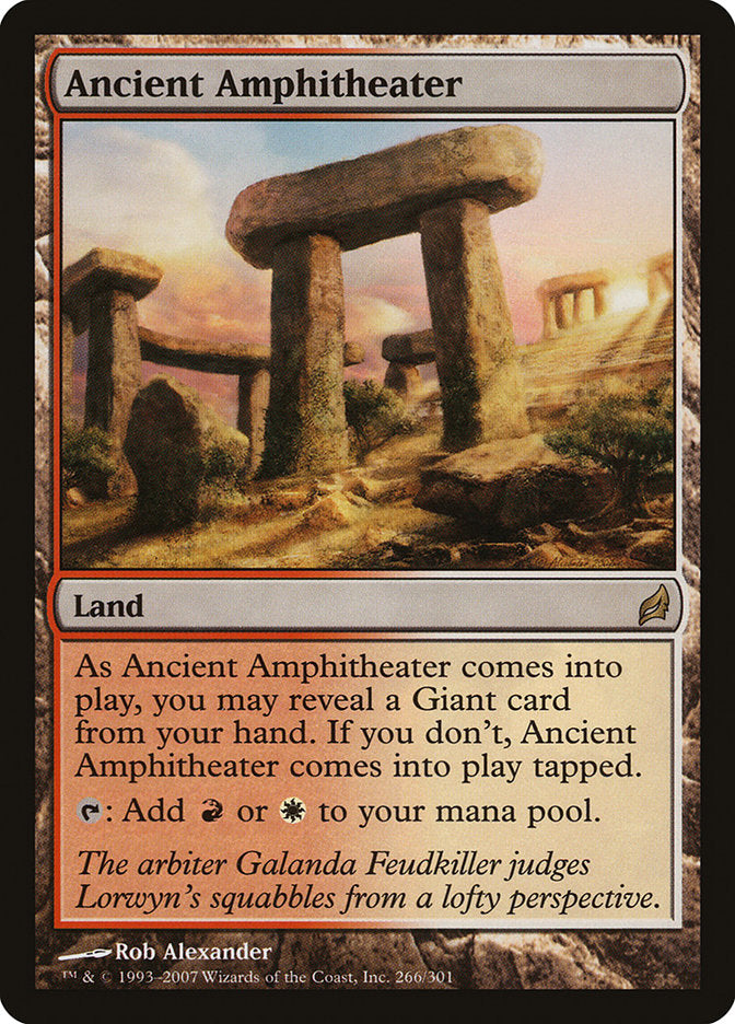 Ancient Amphitheater [Lorwyn] | Grognard Games