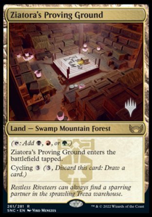 Ziatora's Proving Ground (Promo Pack) [Streets of New Capenna Promos] | Grognard Games