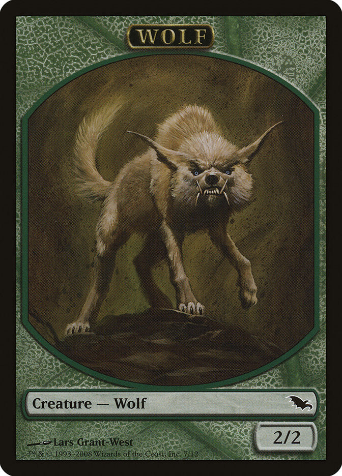 Wolf [Shadowmoor Tokens] | Grognard Games