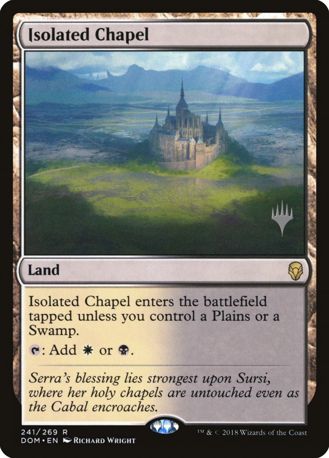 Isolated Chapel (Promo Pack) [Dominaria Promos] | Grognard Games