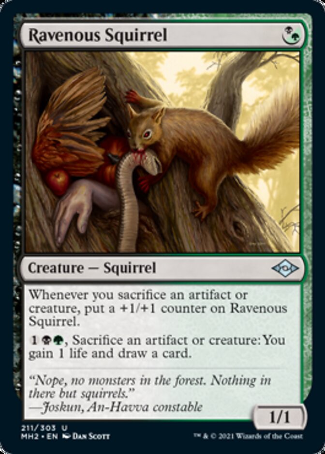 Ravenous Squirrel [Modern Horizons 2] | Grognard Games