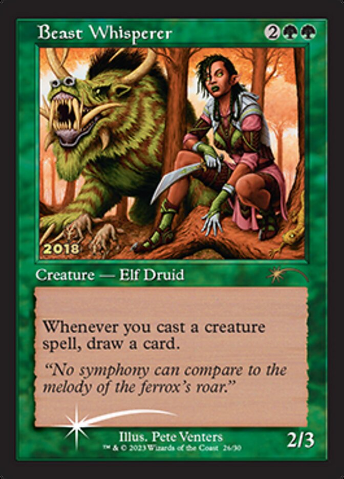 Beast Whisperer [30th Anniversary Promos] | Grognard Games