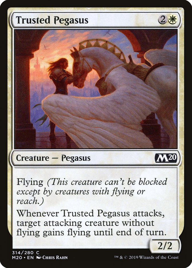 Trusted Pegasus [Core Set 2020] | Grognard Games