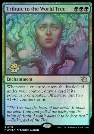 Tribute to the World Tree [March of the Machine Prerelease Promos] | Grognard Games