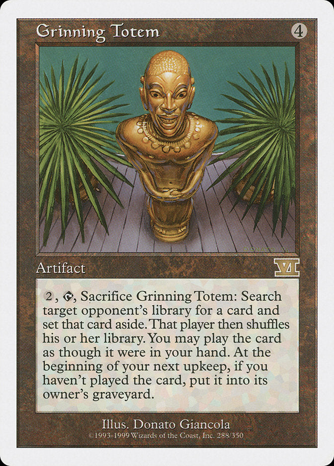 Grinning Totem [Classic Sixth Edition] | Grognard Games