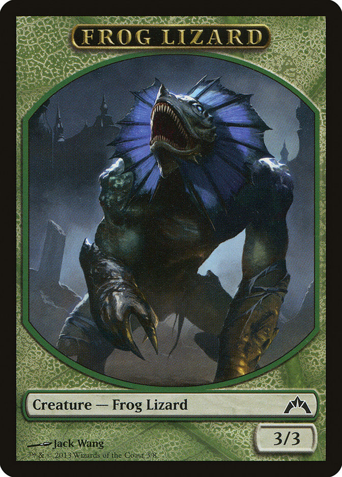 Frog Lizard [Gatecrash Tokens] | Grognard Games