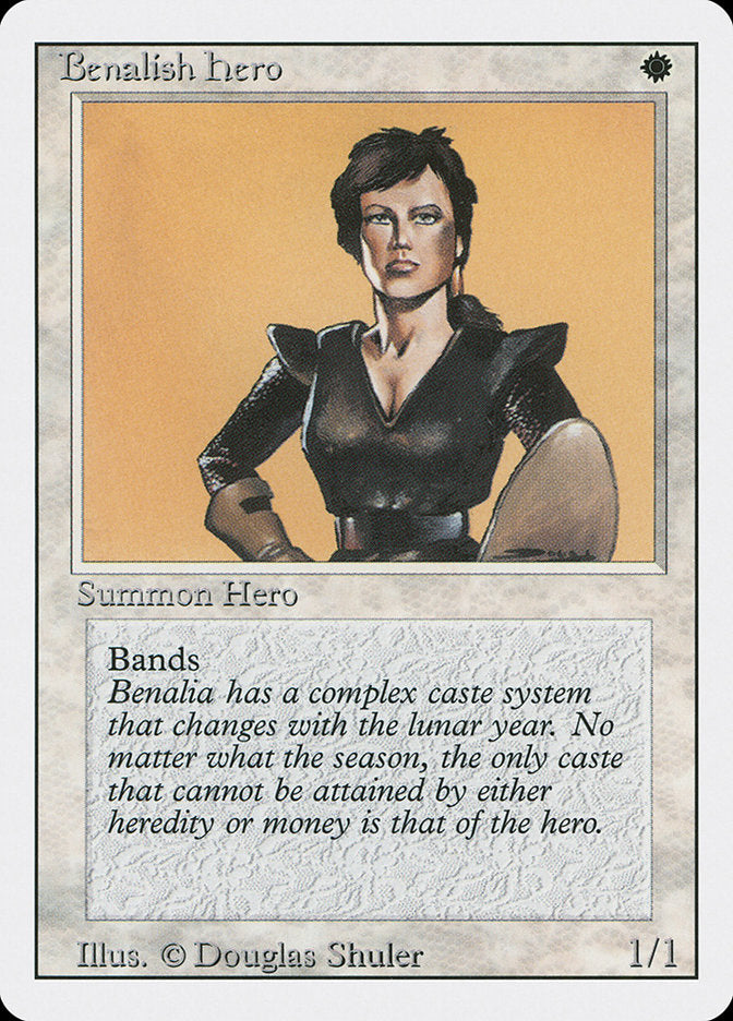 Benalish Hero [Revised Edition] | Grognard Games