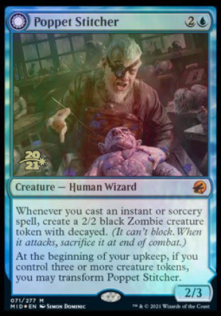 Poppet Stitcher // Poppet Factory [Innistrad: Midnight Hunt Prerelease Promos] | Grognard Games