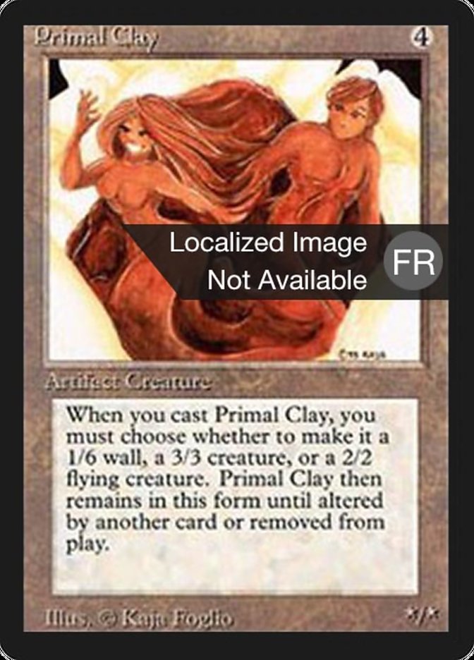 Primal Clay [Foreign Black Border] | Grognard Games