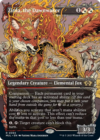 Card `Elemental Fox of Power`, Thief - Unstable Games