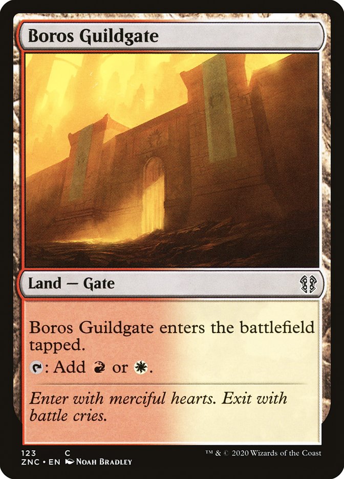 Boros Guildgate [Zendikar Rising Commander] | Grognard Games