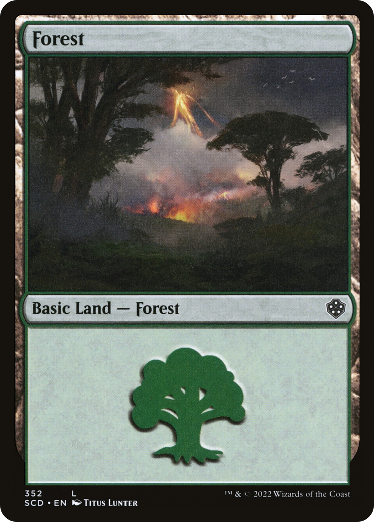 Forest (352) [Starter Commander Decks] | Grognard Games