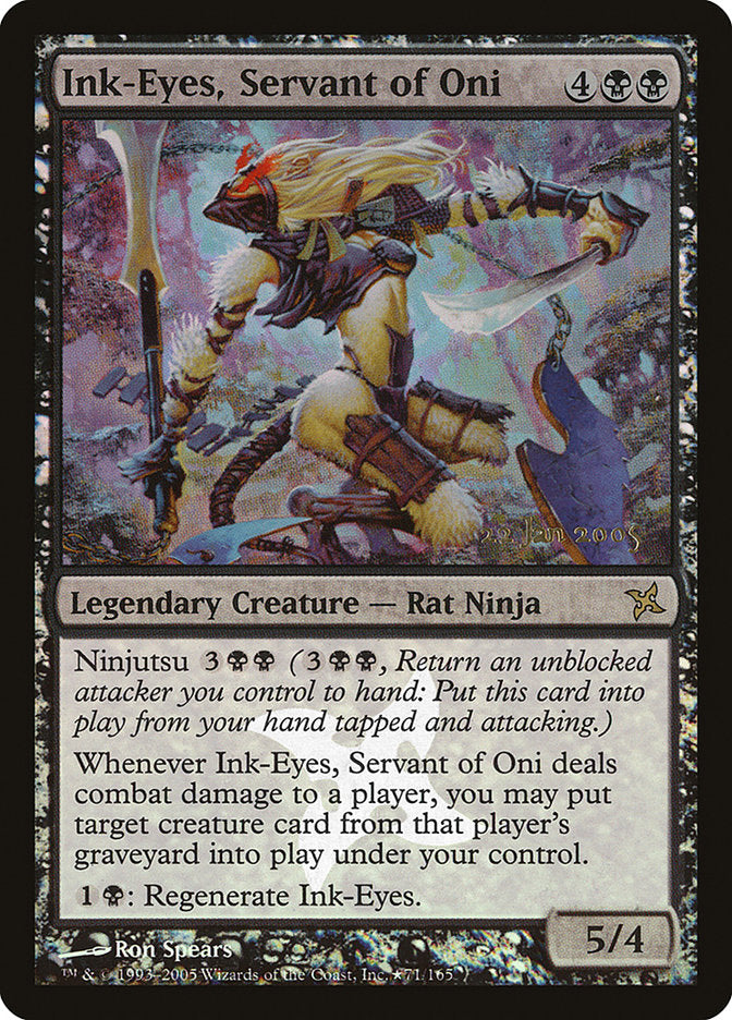 Ink-Eyes, Servant of Oni [Betrayers of Kamigawa Promos] | Grognard Games