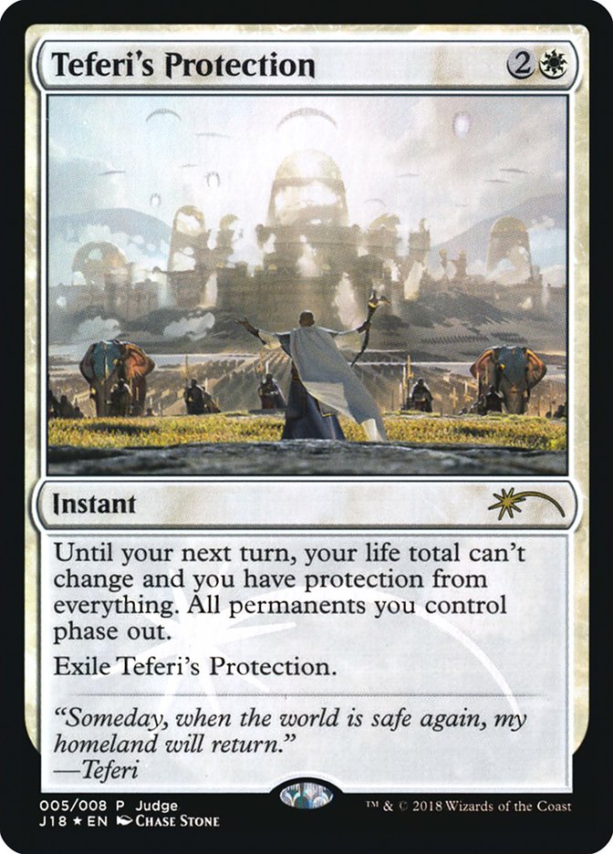 Teferi's Protection [Judge Gift Cards 2018] | Grognard Games