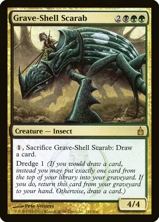 Grave-Shell Scarab [Ravnica: City of Guilds] | Grognard Games