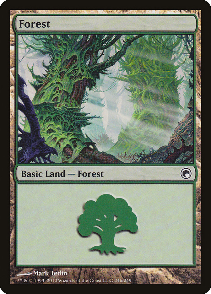 Forest (246) [Scars of Mirrodin] | Grognard Games