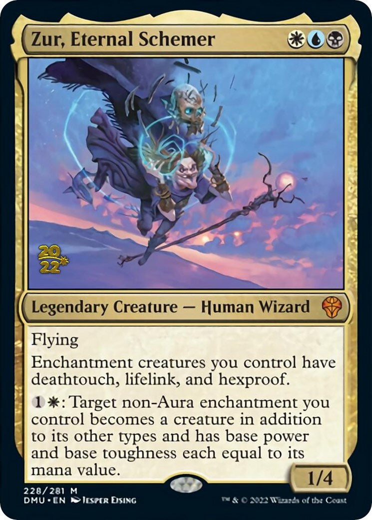 Zur, Eternal Schemer [Dominaria United Prerelease Promos] | Grognard Games