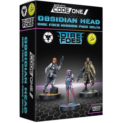 Dire Foes Mission Pack Delta: Obsidian Head | Grognard Games