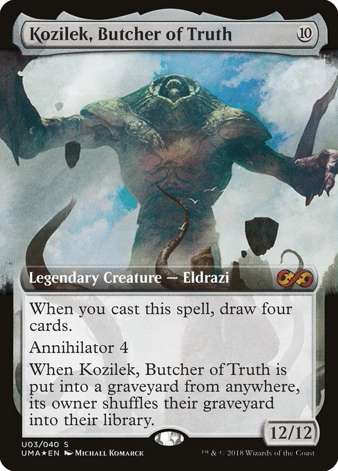 Kozilek, Butcher of Truth (Topper) [Ultimate Box Topper] | Grognard Games