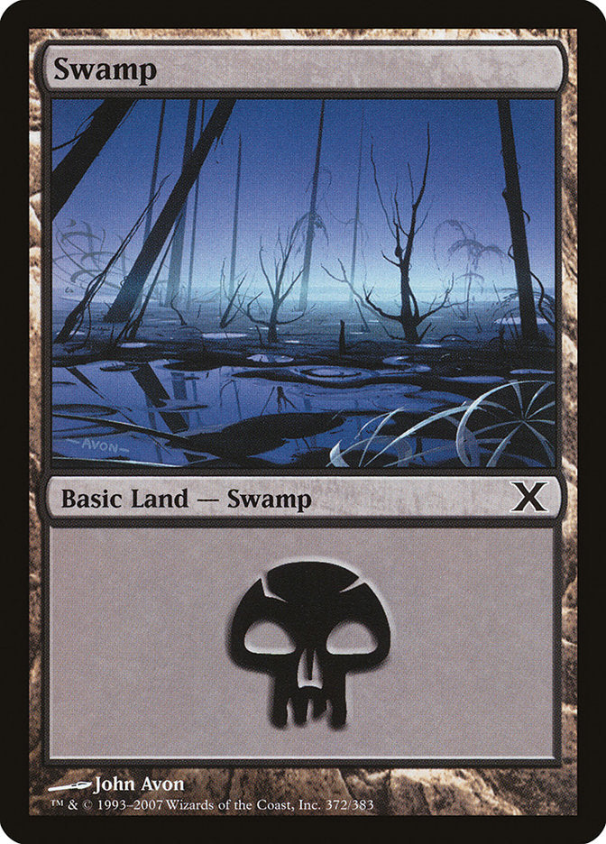 Swamp (372) [Tenth Edition] | Grognard Games