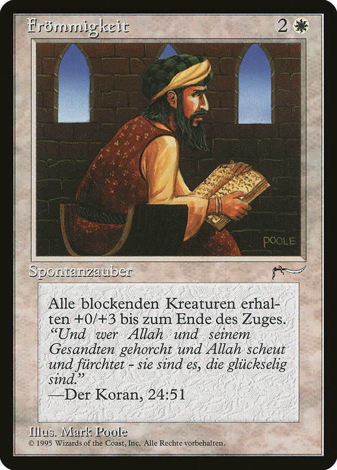 Piety (German) - "Frommigkeit" [Renaissance] | Grognard Games
