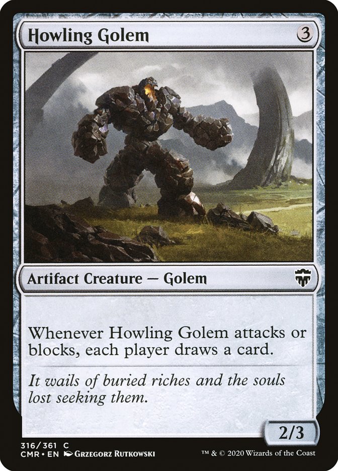 Howling Golem [Commander Legends] | Grognard Games